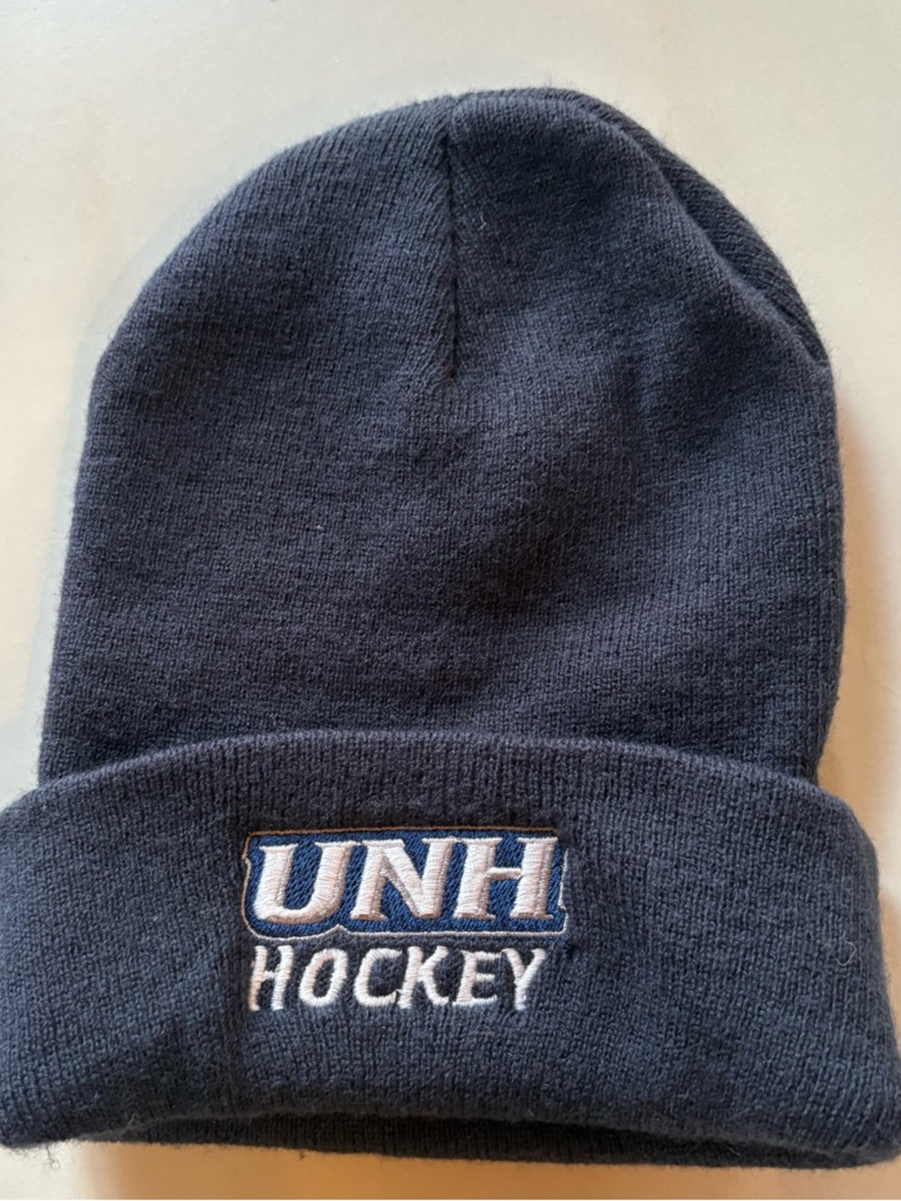 Unisex UNH Hockey Navy Beanie
